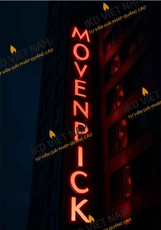 Quy trình thiết kế lắp đặt bộ chữ tòa nhà chất liệu inox