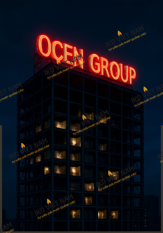 Quy trình thiết kế sản xuất thi công biểu tượng tòa nhà