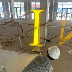 Quy trình thiết kế thi công lắp đặt biểu tượng tòa nhà