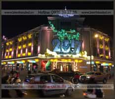 Quy trình sản xuất thi công lắp đặt biểu tượng tòa nhà chất liệu inox